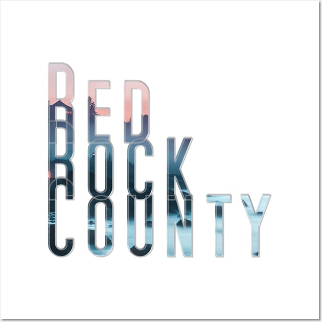 Red Rock County Wall Art by afternoontees